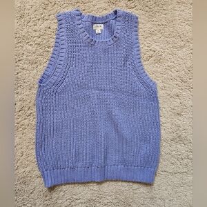 J.Crew Factory Sweater Vest in Blue Lavender